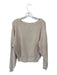 CHRLDR Size S Peach Pima Cotton Stretch Lightning Bolt Crew Neck Sweatshirt Peach / S