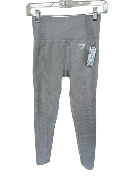 Gymshark Size Est S Light Gray Stretch Dots Mid Rise 7/8 length Leggings Light Gray / Est S