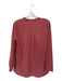 Eileen Fisher Size XS Rose Pink Tencel Blend Long Sleeve Button Up Relaxed Top Rose Pink / XS