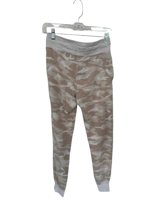 Athleta Size XXS Cream & Brown Tencel Blend Camo Jogger High Rise Sweatpants Cream & Brown / XXS