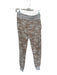 Athleta Size XXS Cream & Brown Tencel Blend Camo Jogger High Rise Sweatpants Cream & Brown / XXS