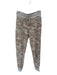 Athleta Size XXS Cream & Brown Tencel Blend Camo Jogger High Rise Sweatpants Cream & Brown / XXS