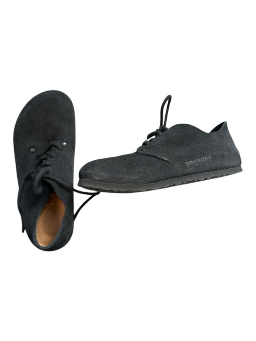 Birkenstock Shoe Size 37 Black Suede Round Toe lace up Shoes Black / 37