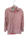 Peter Millar Size S Pink Cotton Solid Button Down Pocket Men's Shirt Pink / S