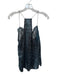 Cami NYC Size XS Blue & Black Silk Lace Spaghetti Strap Reptile print Camisole Blue & Black / XS
