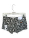 Joe's Size 25 Black & White Cotton Denim Abstract Geometric Cut Off Shorts Black & White / 25