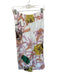 Maeve Size S White & Pink Viscose Elastic Waist Fish Botanical Flowy Leg Pants White & Pink / S