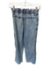 Mother Size 25 Light Wash Cotton Paperbag Waist Acid Wash Straight Leg Pants Light Wash / 25