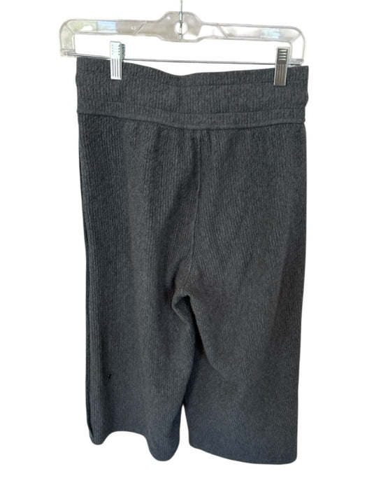 Lululemon Size 4 Dark Gray Cotton Blend High Rise Crop Drawstring Pants Dark Gray / 4