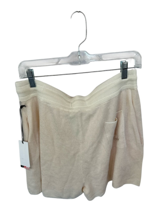 Honor the Gift Size XL Cream Tencel & Cotton Knit Lightweight Pockets Shorts Cream / XL