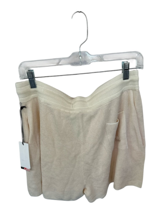 Honor the Gift Size XL Cream Tencel & Cotton Knit Lightweight Pockets Shorts Cream / XL
