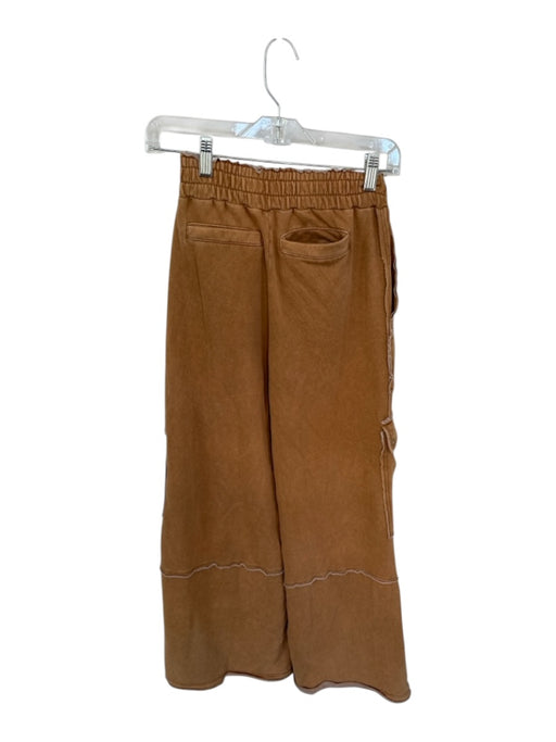 Daily Practice Size XXS Light Brown Cotton Blend Elastic Waist Athletic Pants Light Brown / XXS