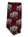 Polo Ralph Lauren Maroon & Cream Silk Elephant Print Men's Tie Maroon & Cream