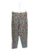 Lucy & Yak Size 26 White & Multi Cotton High Waist Flowers Pleat Detail Pants White & Multi / 26