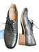 Dansko Shoe Size 38 Black Leather Metallic Detail Lace Up Oxford Loafers Black / 38