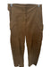 Zara Srpls Size XS Brown Cotton High Waist Cargo Pockets Wide Leg Pants Brown / XS