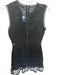 Karina Grimaldi Size XS Black Lace Sleeveless Back Zip Dress Black / XS