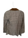 Maeve Size XXS Brown & Tan Cotton Blend Faux Suede Checkered Jacket Brown & Tan / XXS