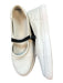 Seychelles Shoe Size 8 White & Black Leather Laceless Mary Jane Sneakers White & Black / 8