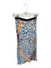Corey lynn calter Size XS Black & Multi Viscose Blend Waist Band Slit Maxi Skirt Black & Multi / XS