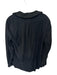 Quince Size S Black Suede Long Sleeve Button Down Jacket Black / S