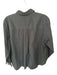 Spanx Size M Black Cotton Long Sleeve Button Down Top Black / M