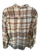 Everlane Size L Tan & Black Cotton Plaid Flannel Men's Shirt Tan & Black / L