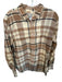 Everlane Size L Tan & Black Cotton Plaid Flannel Men's Shirt Tan & Black / L