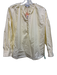 CROSBY by Mollie Burch Size XS Butter Yellow Cotton Long Balloon Sleeve Top Butter Yellow / XS
