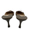 Manolo Blahnik Shoe Size 38.5 Taupe Gray Leather Upper Suede Knot Detail Pumps Taupe Gray / 38.5