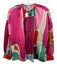 Crosby Size S Purple, Pink, Multi Polyester Long Sleeve All Over Print Dress Purple, Pink, Multi / S