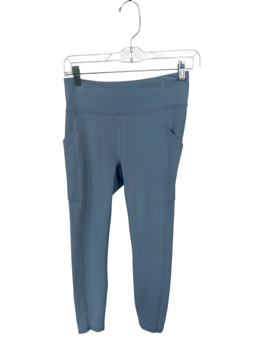 Lululemon Size 6 Slate Blue Side Pockets Athletic Leggings Slate Blue / 6