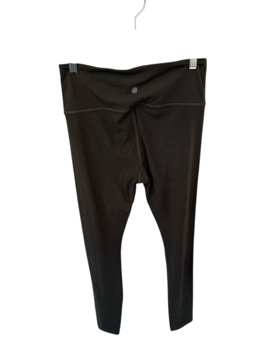 Athleta Size M Dark Olive Stretch Mid Rise Ankle Athletic Leggings Dark Olive / M