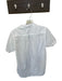 J Crew Size Est S White Cotton Short Sleeve Button Up Pleat Detail Top White / Est S