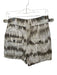 Isabel Marant Size 38/S Brown & Beige Cotton Ikat Paperbag Waist Shorts Brown & Beige / 38/S