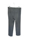 Theory Size 4 Grey Polyester Blend Belt Loops Heathered Pants Grey / 4