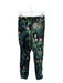 Johnny Was Size XS Green & Multi Silk Wide Leg Jungle Print Drawstring Pants Green & Multi / XS