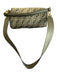 Fendi Gray & Gold Tapestry & Leather Shoulder & Crossbody Logo Snap Closure Bag Gray & Gold / Medium