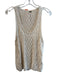 Free People Size M Beige Cotton Knit Sleeveless Scoop Neck Tank Top Beige / M