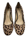 Hobbs Shoe Size 41 Brown & Black Leather Cow Hair Leopard Print Block Heel Shoes Brown & Black / 41