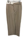 Moon River Size L Khaki Beige Polyester Blend Trouser Front Slit Pencil Skirt Khaki Beige / L