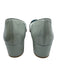Frances Valentine Shoe Size 9.5 Mint Blue Leather Upper Patent Loafers Mint Blue / 9.5