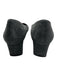 Aquatalia Shoe Size 9.5 Dark Gray Leather Upper Suede Round Almond Toe Pumps Dark Gray / 9.5