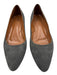 Aquatalia Shoe Size 9.5 Dark Gray Leather Upper Suede Round Almond Toe Pumps Dark Gray / 9.5