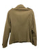 Isda & Co Size L Olive Green Wool Blend Button 3 Pocket Field Style Jacket Olive Green / L