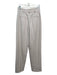 Brunello Cucinelli Size 4 Light taupe Virgin Wool High Rise Pleated Pants Light taupe / 4