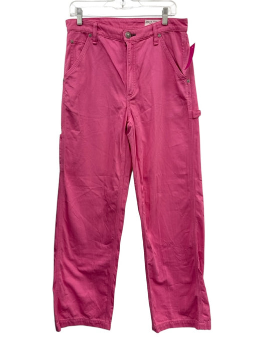 Rag & Bone Size 27 Pink Cotton Denim High Waist Button & Zip Fly Jeans Pink / 27