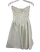 Philosophy di Lorenzo Serafini Size 2 White Polyester Strapless Boned Dress White / 2
