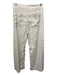 Maeve Size 28 Off White Linen & Viscose Patch Pockets zip fly Pants Off White / 28