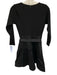 Ulla Johnson Size 00 Black Lyocell blend Knit Paneled Above knee A line Dress Black / 00